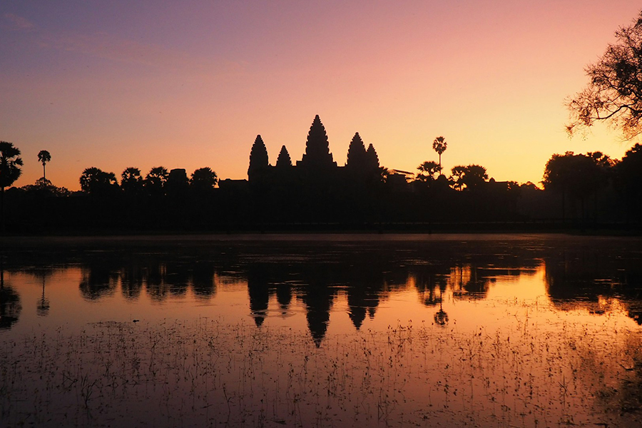 Angkor Wat at predawn