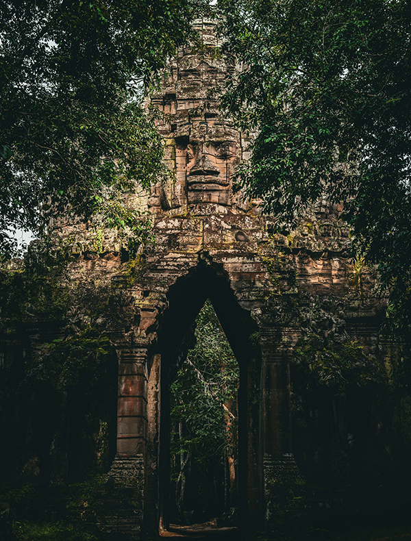 Temple ruins, Cambodia