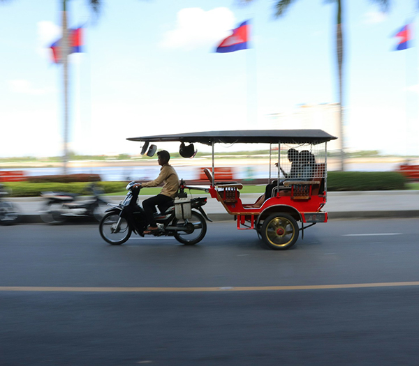 Cambodian tuktuk